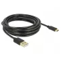 USB-kaapeli DeLOCK 83669 USB 2.0 4 m USB A USB C musta