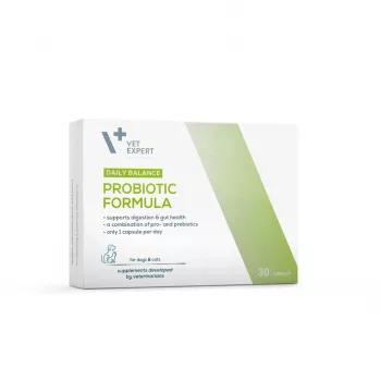 VETEXPERT Probioottinen formula – probiootti koirille ja kissoille – 30 kpl