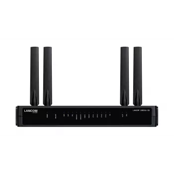 Reititin Lancom Systems LANCOM 1803VA-5G (EU) — 5G, Gigabit Ethernet, ulkoinen SMA-antenni, 1 tuuletin, AES/3DES-salaus