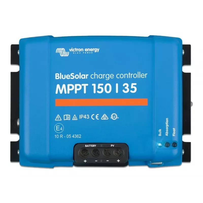 MPPT aurinkolataussäädin BlueSolar 150/35 — 150 V PV-tulo, 35 A latausvirta