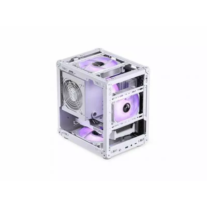 Tietokonekotelo Jonsbo C6 ITX -kotelo valkoinen