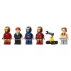 LEGO Marvel Iron Man -laboratorio ja asevarasto 76315 leikkisetti – 384 osaa, 5 minifiguuria, esittelyalue