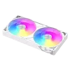 Gamemax CPU-nestekühler | GLACIER 240 LCD WH | Intel, AMD