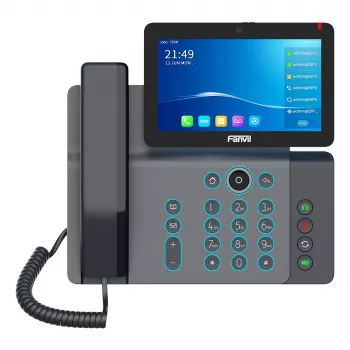 Fanvil V67 IP-puhelin musta 20 linjaa LCD Wi-Fi