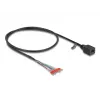 Verkkokaapeli DeLOCK 88005 RJ45 Cat.5e 0,5 m musta