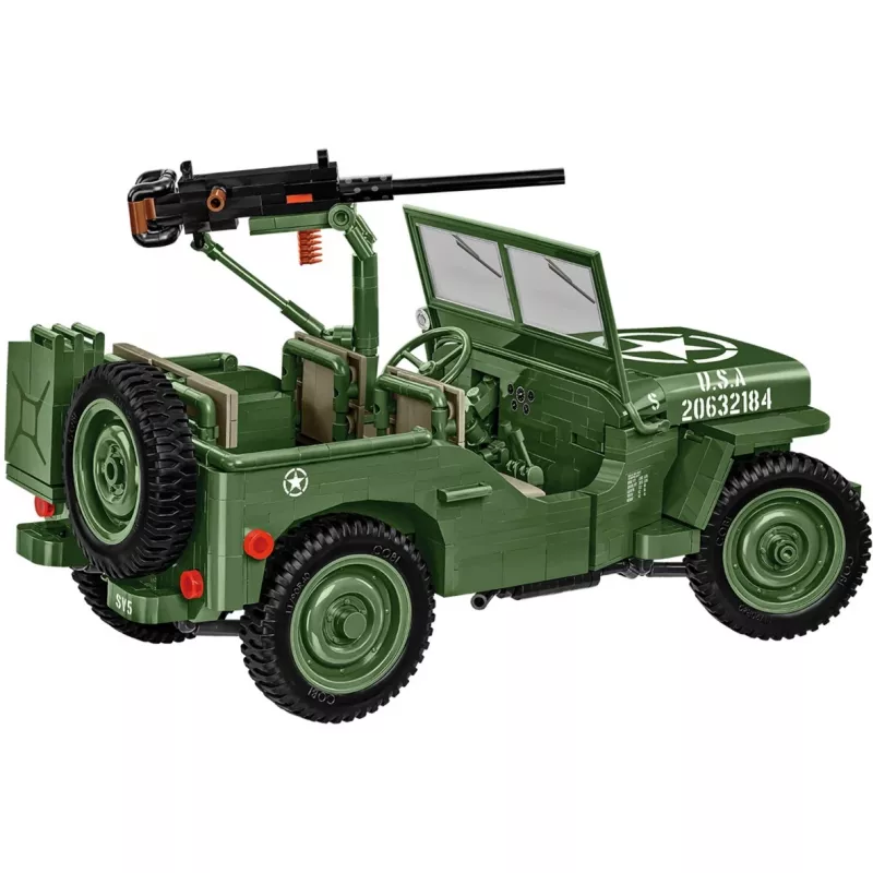 Cobi COBI-2805 Willys MB rakennussarja, 1207 kpl, Historical Collection -sarja, muovi, 10+