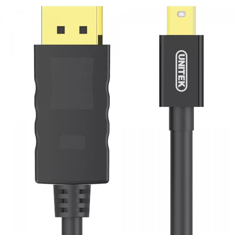 Kaapeli miniDisplayPort/DisplayPort M/M 2 m; Y-C611BK