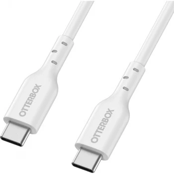 USB-C–USB-C-kaapeli OTTERBOX 78-81360 — 24-pin, USB 2.0, 3A, 2,0 m, valkoinen