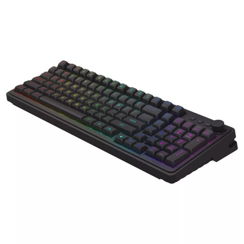 Savio Galaxis pelinäppäimistö USB QWERTY US Englanti musta