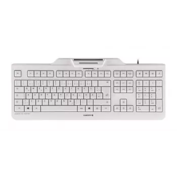 CHERRY KC 1000 SC näppäimistö USB Swiss harmaa