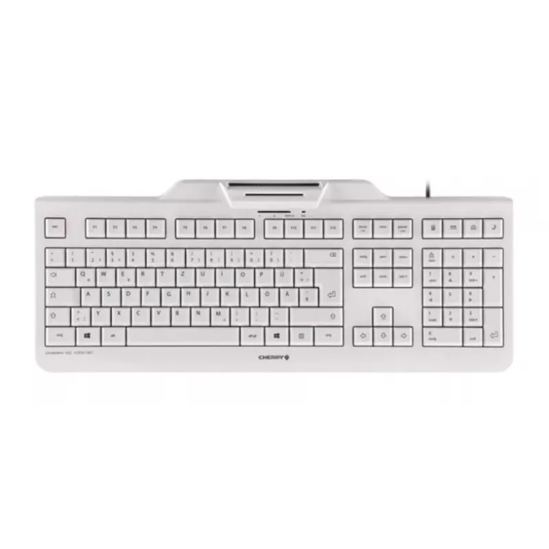 CHERRY KC 1000 SC näppäimistö USB Swiss harmaa