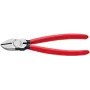 Knipex sivuleikkuri pituus 140 mm pää kiillotettu muovipinnoite