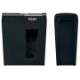 Asiakirjasilppuri REXEL Secure X8 — ristileikkaus P-4, 4x40 mm, kapasiteetti 8 arkkia, 14 l keruusäiliö, musta