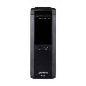 CyberPower CP1600EPFCLCD UPS (keskeytymätön virransyöttö) Line-Interactive 1,6 kVA 1000 W 6 AC-lähtöä