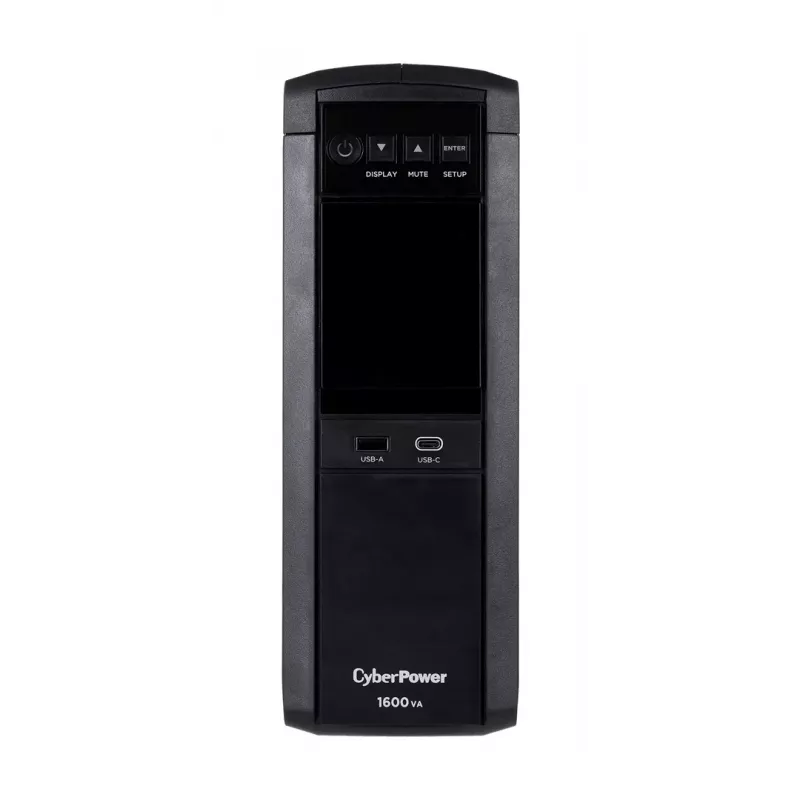 CyberPower CP1600EPFCLCD UPS (keskeytymätön virransyöttö) Line-Interactive 1,6 kVA 1000 W 6 AC-lähtöä