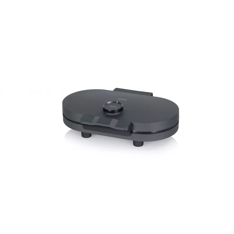 Severin WA 2118 vohvelirauta 2 vohvelia 1200 W musta