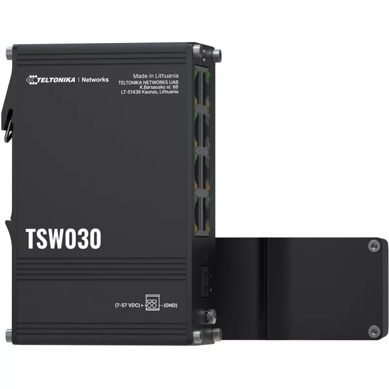 Teltonika TSW, hallitsematon 8-porttinen teollisuus-Ethernet-kytkin