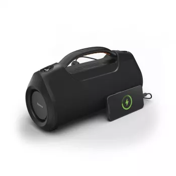 Soundbar HAMA Soundbarrel 2.0 musta Bluetooth langaton — kompakti 2.0-kanava