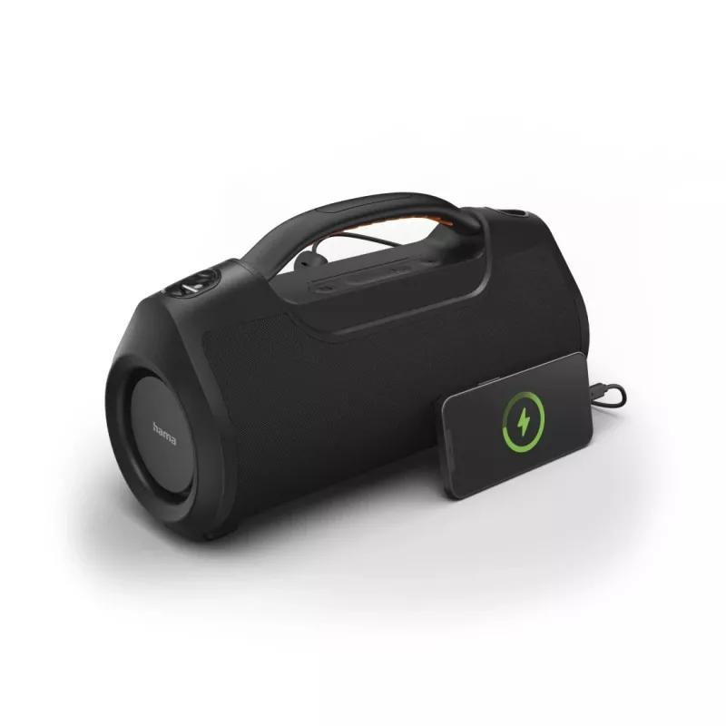Soundbar HAMA Soundbarrel 2.0 musta Bluetooth langaton — kompakti 2.0-kanava