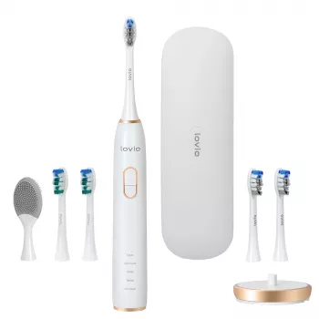 LOVIO_Home SonicProtect PRO sähköhammasharja valkoinen LVTB124WH