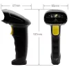 Qoltec 1D laser viivakoodinlukija | USB | musta