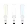 LB-24 LED-työpöytävalaisin kellolla