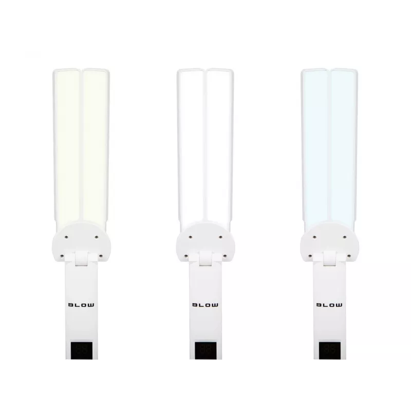 LB-24 LED-työpöytävalaisin kellolla
