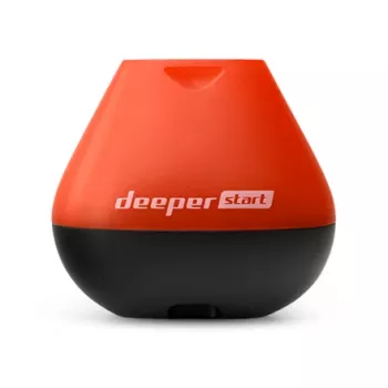 Deeper START -kalastusluotain — kannettava heitettävä kaikuluotain, 50 m kantama, litiumpolymeeriakku