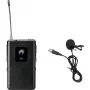Lavalier-mikrofoni Omnitronic UHF-E Series 527,5 MHz — johdollinen lavalier-mikrofoni puheeseen ja esityksiin