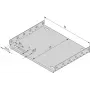 SCHROFF-asennuslevy suojapeltejä varten - asennuslevy 42TE 220T (34563014)