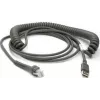 Datalogic USB-kaapeli USB-kaapeli, Type-A, spiraali, 3,6m (CAB-467)
