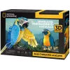 3D-palapeli Cubicfun sinirintakottarainen, 88 palaa, malli 306-DS1097H