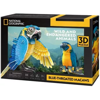 3D-palapeli Cubicfun sinirintakottarainen, 88 palaa, malli 306-DS1097H