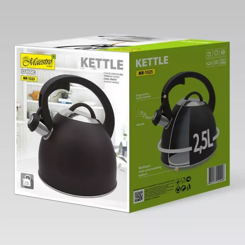 Vedenkeitin Maestro MR-1325 2,5L musta