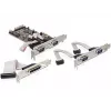 PCI Express -kortti DeLOCK 89177 4 x sarjaportti 1 x rinnakkaisportti