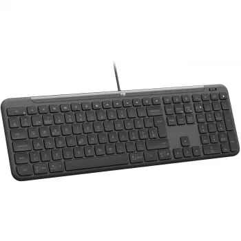 LOGITECH Signature Slim K620 johdollinen näppäimistö yrityksille - GRAPHITE - US INT'L - USB - N/A - INTNL-973 - USB-C