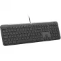 LOGITECH Signature Slim K620 johdollinen näppäimistö yrityksille - GRAPHITE - US INT'L - USB - N/A - INTNL-973 - USB-C