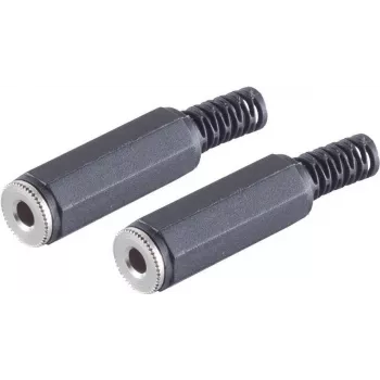 Kaapeliliitin 3,5 mm ShiverPeaks BS51110-2 musta