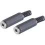 Kaapeliliitin 3,5 mm ShiverPeaks BS51110-2 musta