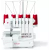 Overlock Singer 14T968 ompelukone, sähköverkko, valkoinen