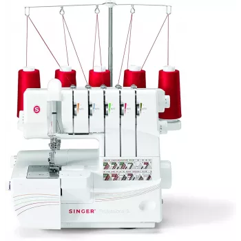 Overlock Singer 14T968 ompelukone, sähköverkko, valkoinen