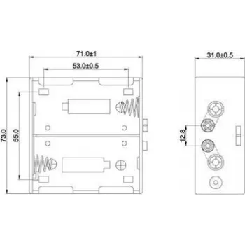 Goobay 11452 BH D Paristokotelo 2 x D-paristolle, musta