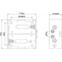 Goobay 11452 BH D paristopidike 2 x D-kennolle, musta