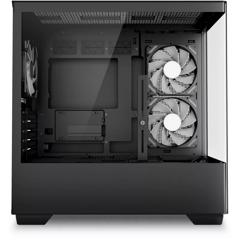 PC-kotelo Sharkoon Elite Shark CM100 Tower Micro-ATX, ilman virtalähdettä, musta