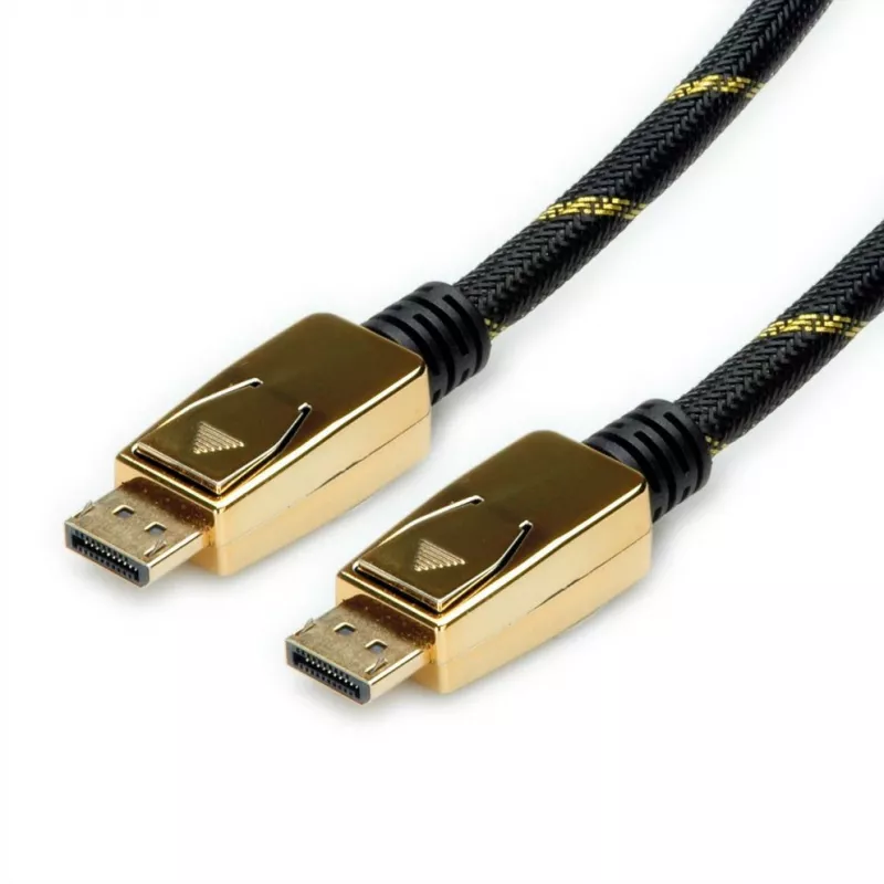 DisplayPort-kaapeli ROLINE 11.04.5922 3 m musta kulta