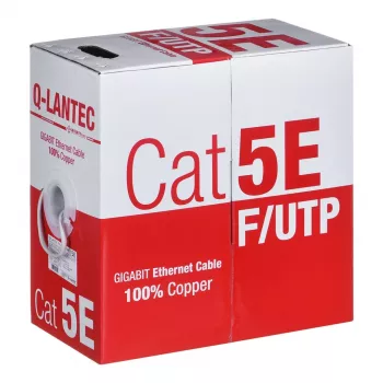 Verkkokaapeli Alantec KIF5PVC305Q Cat5e F/UTP (FTP) 305 m harmaa