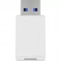 Goobay 55225 kaapeliadapteri USB-C USB 3.0 tyyppi A valkoinen