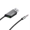 Savio TR-16 lähetin AUX-adapteri handsfree-toiminnolla, Bluetooth 5.3, Google Assistant/Siri
