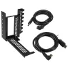 CableMod CM-VPB-2DK-R pystysuuntainen näytönohjaimen teline PCIe x16 -riser-kaapelilla, 2x DisplayPort, musta