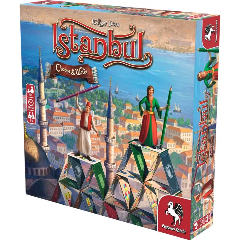 Istanbul - Choose & Write, lautapeli